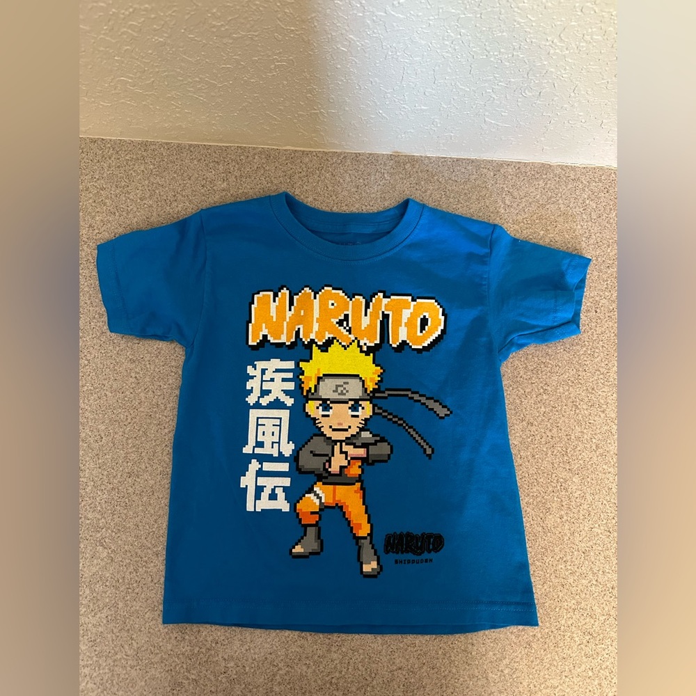 Anime Naruto T-Shirt Boys Youth S